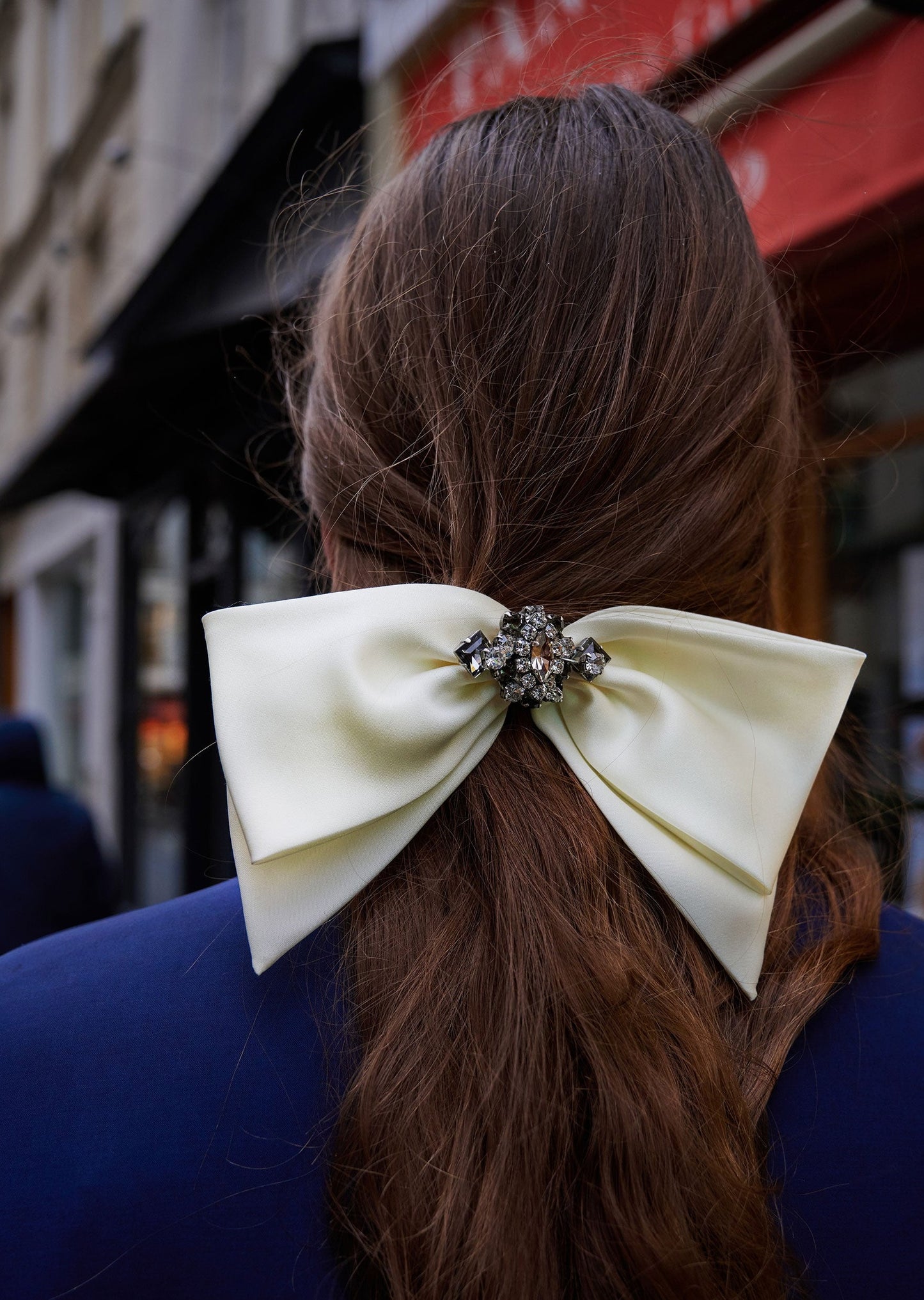 Alice bow hair clip