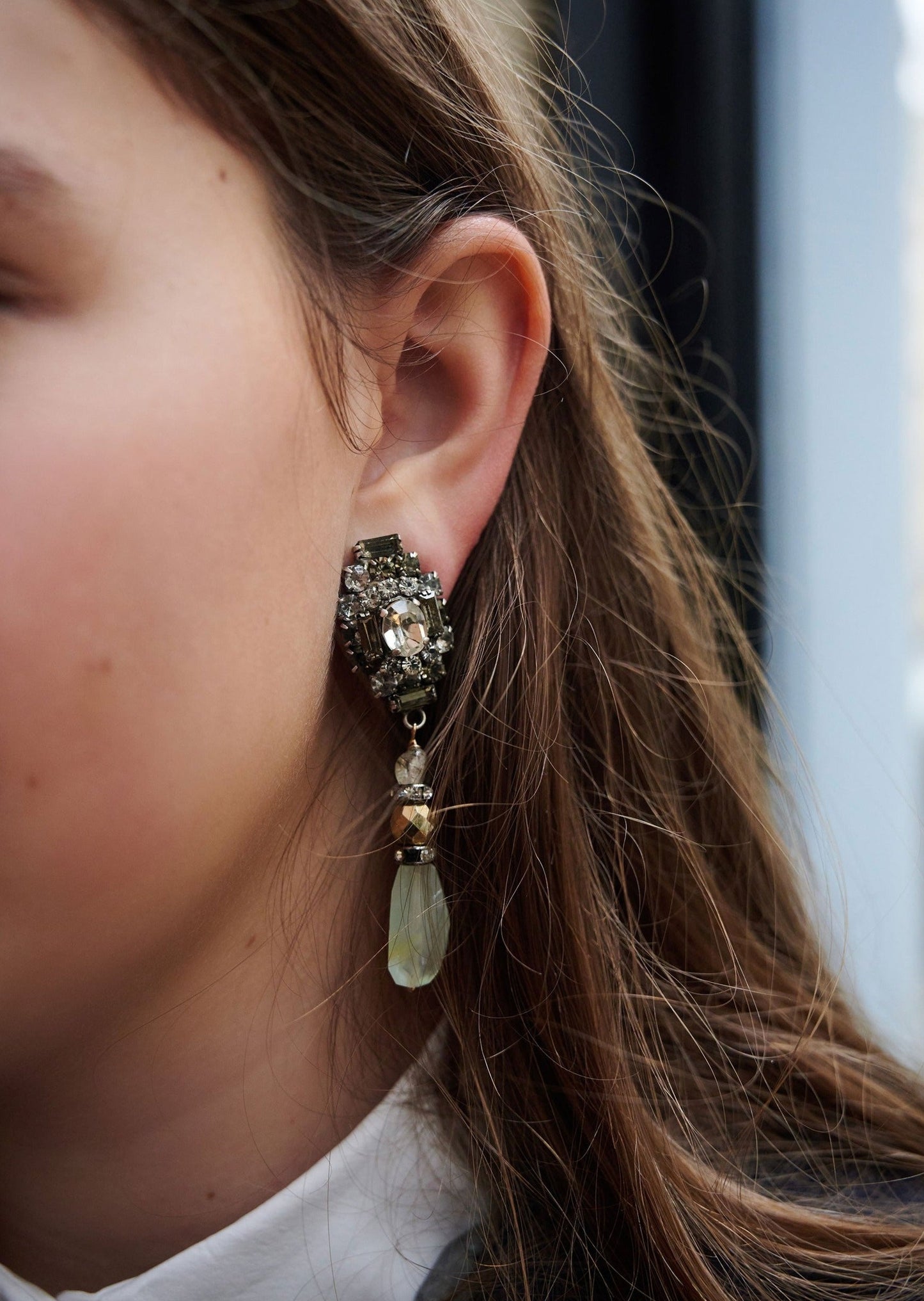 Agathe clip earrings