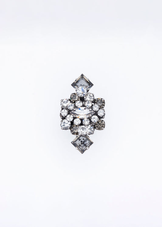 Greta rhinestone ring