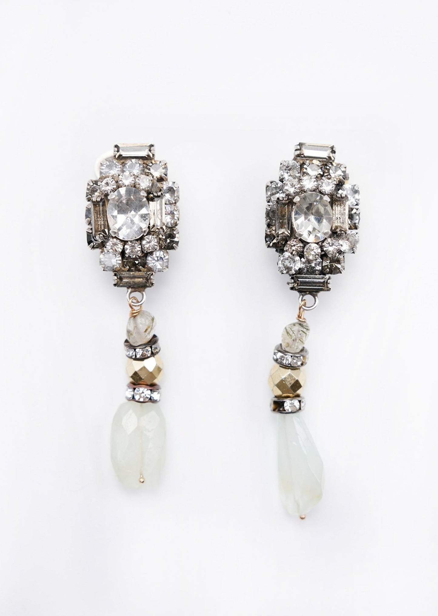 Agathe clip earrings